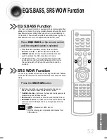 Предварительный просмотр 53 страницы Samsung MM-DJ8S Instruction Manual