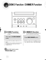 Предварительный просмотр 56 страницы Samsung MM-DJ8S Instruction Manual