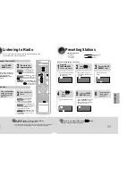 Предварительный просмотр 22 страницы Samsung MM-DS80M Instruction Manual