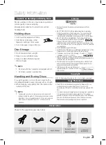 Preview for 3 page of Samsung MM-E430D User Manual