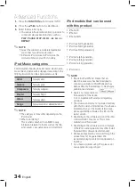 Preview for 34 page of Samsung MM-E430D User Manual