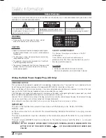 Preview for 2 page of Samsung MM E460D User Manual