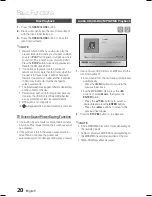 Preview for 20 page of Samsung MM E460D User Manual