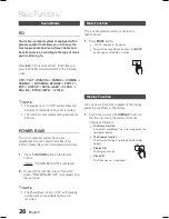 Preview for 26 page of Samsung MM E460D User Manual