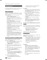 Preview for 32 page of Samsung MM E460D User Manual