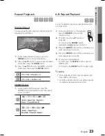 Предварительный просмотр 23 страницы Samsung MM-E460D User Manual