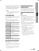 Предварительный просмотр 29 страницы Samsung MM-E460D User Manual