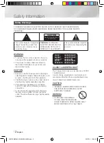 Предварительный просмотр 2 страницы Samsung MM-J430D User Manual