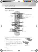 Предварительный просмотр 10 страницы Samsung MM-J430D User Manual