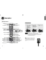 Preview for 5 page of Samsung MM-KT8 Instruction Manual