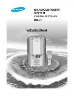 Samsung MM-L7 Instruction Manual preview