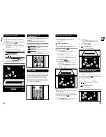 Preview for 11 page of Samsung MM-UC8 Instruction Manual