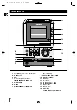 Preview for 4 page of Samsung MM-ZJ8DAB Instruction Manual
