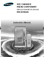 Samsung MM-ZJ9DAB Instruction Manual preview