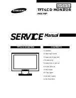 Samsung MO17W Series Service Manual preview