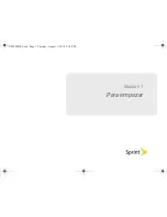 Preview for 15 page of Samsung Moment SPH-M900 (Spanish) Manual Del Usuario