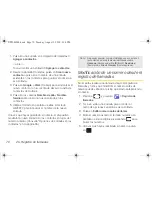 Preview for 84 page of Samsung Moment SPH-M900 (Spanish) Manual Del Usuario