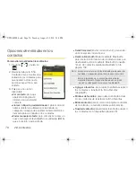 Preview for 90 page of Samsung Moment SPH-M900 (Spanish) Manual Del Usuario