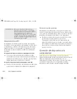 Preview for 118 page of Samsung Moment SPH-M900 (Spanish) Manual Del Usuario