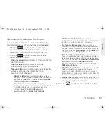 Preview for 123 page of Samsung Moment SPH-M900 (Spanish) Manual Del Usuario