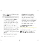 Preview for 182 page of Samsung Moment SPH-M900 (Spanish) Manual Del Usuario