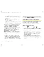 Preview for 192 page of Samsung Moment SPH-M900 (Spanish) Manual Del Usuario