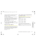 Preview for 205 page of Samsung Moment SPH-M900 (Spanish) Manual Del Usuario