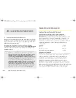 Preview for 206 page of Samsung Moment SPH-M900 (Spanish) Manual Del Usuario