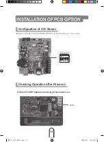 Предварительный просмотр 10 страницы Samsung MOS-C1 Installation Manual