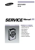 Samsung MP-200 Service Manual preview