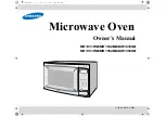 Samsung MR1031WB Owner'S Manual preview