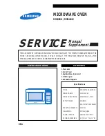 Samsung MR5484W Service Manual preview