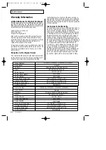 Предварительный просмотр 48 страницы Samsung MR5493G Owner'S Manual