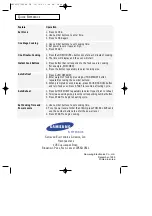 Предварительный просмотр 50 страницы Samsung MR5493G Owner'S Manual