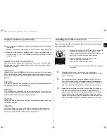 Preview for 5 page of Samsung MR89-S Owner'S Instructions Manual