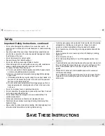 Предварительный просмотр 3 страницы Samsung MS1040WB Owner'S Manual