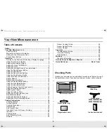 Предварительный просмотр 5 страницы Samsung MS1070BA Owner'S Manual