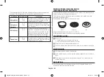 Preview for 26 page of Samsung MS23H3115 series Owner'S Instructions & Cooking Manual