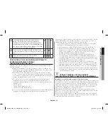 Preview for 11 page of Samsung MS23H3125 Series Owner'S Instructions & Cooking Manual