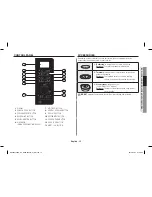 Preview for 15 page of Samsung MS23H3125 Series Owner'S Instructions & Cooking Manual