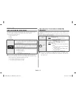 Preview for 16 page of Samsung MS23H3125 Series Owner'S Instructions & Cooking Manual