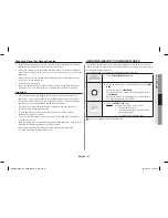 Preview for 21 page of Samsung MS23H3125 Series Owner'S Instructions & Cooking Manual