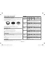 Preview for 26 page of Samsung MS23H3125 Series Owner'S Instructions & Cooking Manual