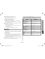 Preview for 31 page of Samsung MS23H3125 Series Owner'S Instructions & Cooking Manual