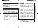 Preview for 3 page of Samsung MS32H5125 Series Owner'S Instructions & Cooking Manual