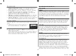 Preview for 41 page of Samsung MS405MADXBB Owner'S Manual