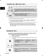 Preview for 10 page of Samsung MS9796W Owner'S Instructions And Cooking Manual