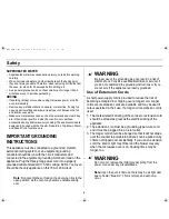 Предварительный просмотр 4 страницы Samsung MT1044BB Owner'S Manual