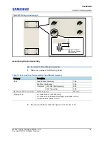 Предварительный просмотр 62 страницы Samsung MTP02P Series Installation Manual