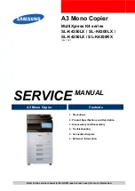Samsung MultiXpress K4 Series Service Manual preview
